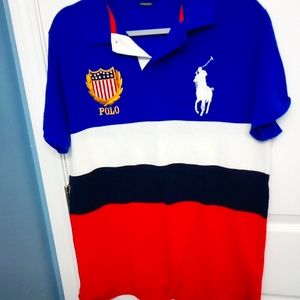 RL Big Pony and Polo Crest Polo shirt XL TG size.